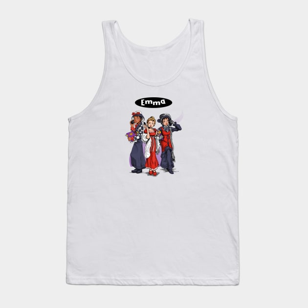 Emma is Clueless Tank Top by joshthecartoonguy